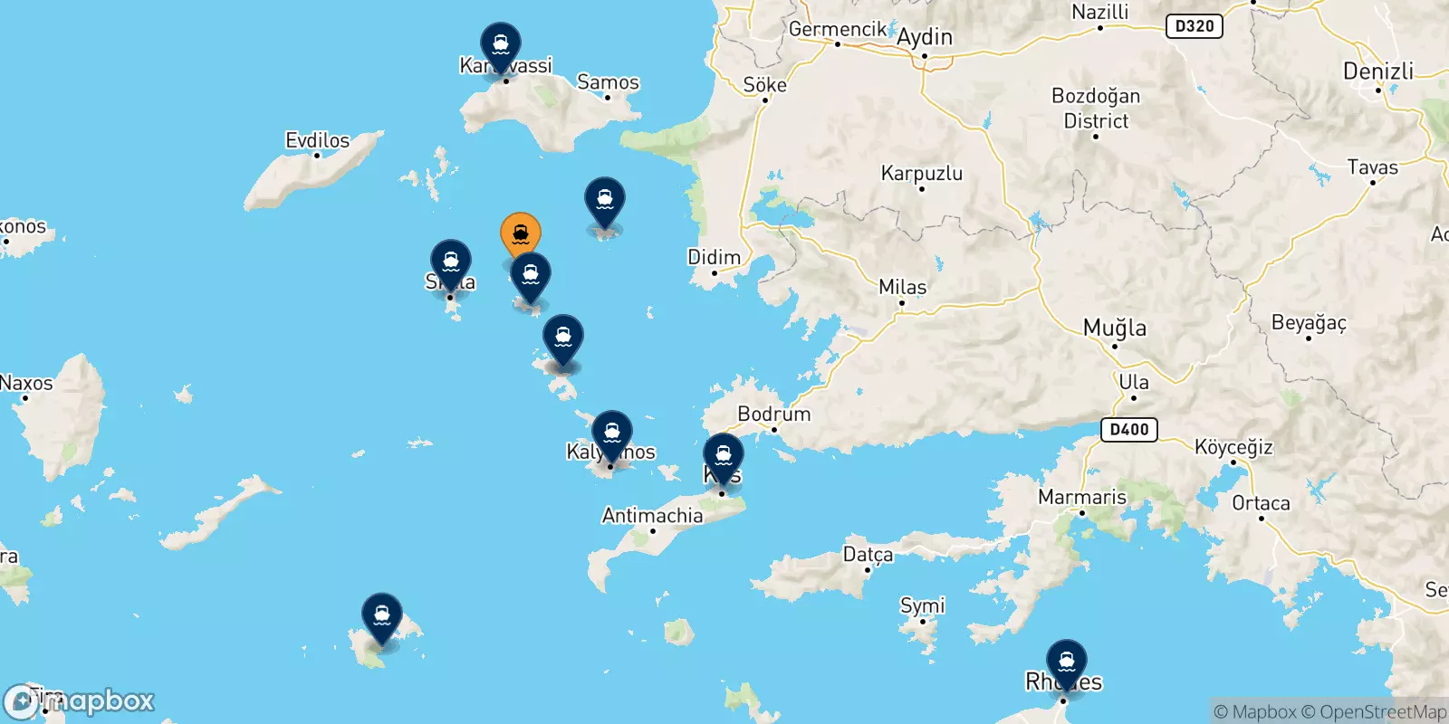 Ferries de Arkyi a Grecia