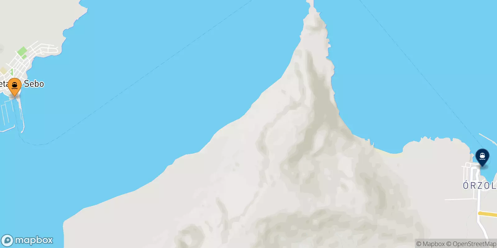 Ferries de Caleta Del Sebo (La Graciosa) a Islas Canarias